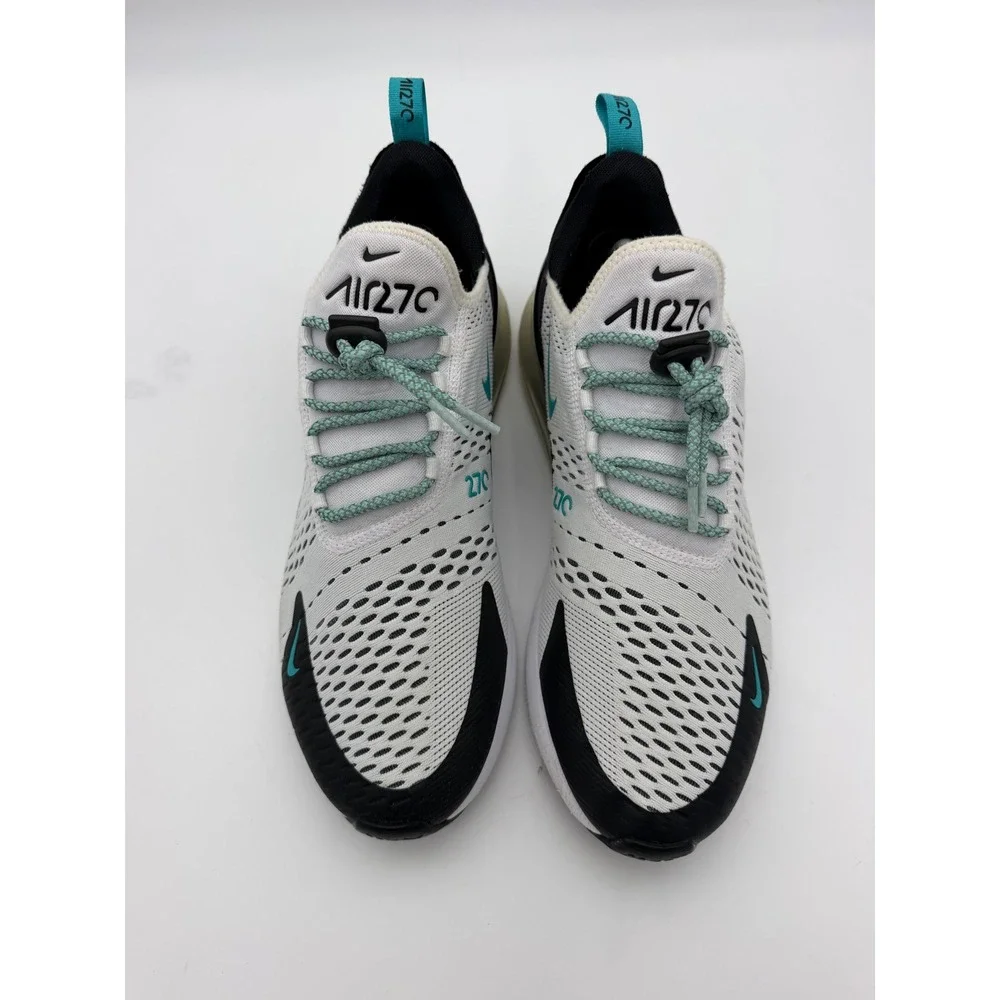 Nike Air Max 270 White Black Dusty Cactus AH8050-001 Mens Size 12 Sneaker